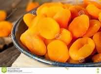 Apricots, ready-to-eat, semi-dried