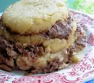 Beef steak pudding, homemade