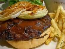 Beef, sirloin steak, grilled well-done, lean and fat