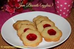 Biscuits, jam filled