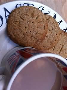Biscuits, wholemeal, homemade