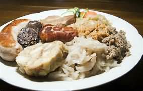 Black pudding, dry-fried