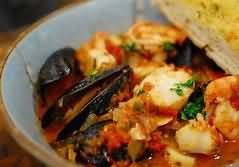 Bouillabaisse, homemade