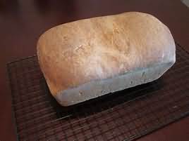 Bread, soda, made with white flour, homemade