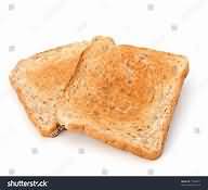 Bread, white, toasted