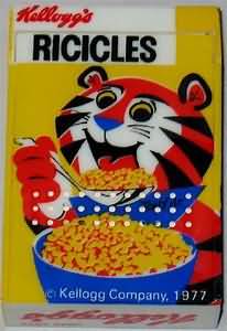 Breakfast cereal, Ricicles, Kellogg's
