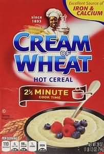 Breakfast cereal, malted wheat, fortified
