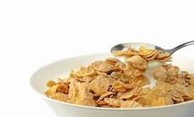 Breakfast cereal, puffed wheat, honey coated, fortified