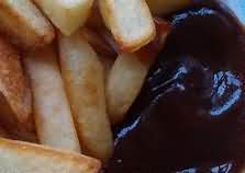 Brown fruity sauce