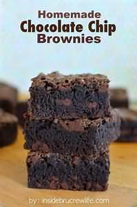 Brownies, chocolate, homemade