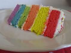 Cake, sponge, soft iced, retail