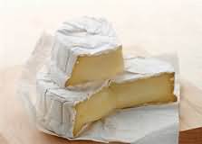 Cheese, Brie, with outer rind removed