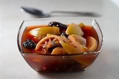Cherries, stewed with sugar