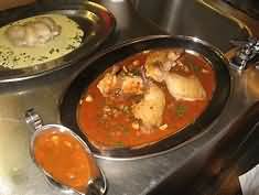 Chicken chasseur, homemade, weighed with bone