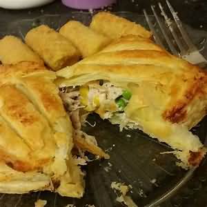 Chicken slices