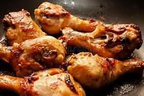 Chicken, dark meat, roasted