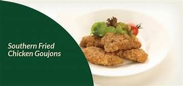 Chicken, portions, not coated, deep-fried, meat and skin