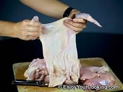 Chicken, skin, raw