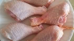 Chicken, wing quarter, raw, meat and skin, weighed with bone