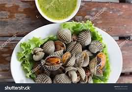Cockles, boiled