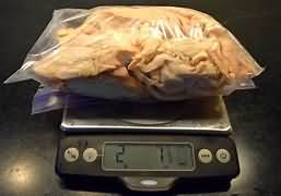Cod, flesh only, steamed, weighed with bones and skin
