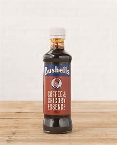 Coffee and chicory essence, with water