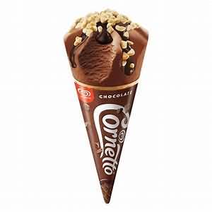 Cornetto type ice cream cone