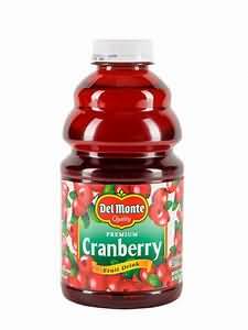 Cranberry fruit juice drink