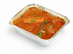 Curry, chicken, average, takeaway