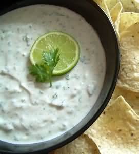 Dips, sour-cream based, reduced fat