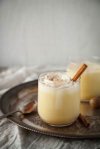 Egg nog, homemade