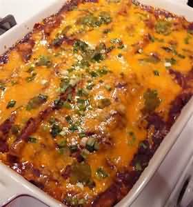 Enchiladas, beef, homemade