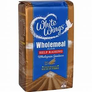 Flour, wheat, white, self raising