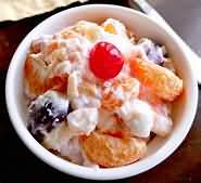 Fruit salad, homemade