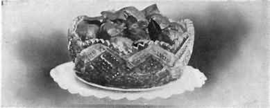 Greengages, stewed with sugar, weighed with stones