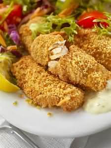 Haddock, fillets, flesh only, in flour, fried in blended oil, weighed with bones and skin