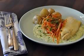Haddock, flesh only, smoked, poached