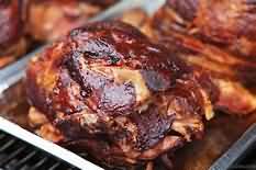 Ham, gammon rashers, grilled