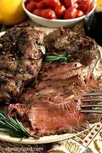 Heart, lamb, roasted