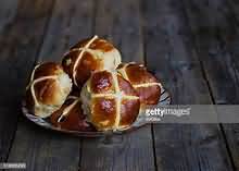 Hot cross buns, homemade
