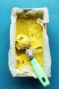 Ice cream, virtually fat free alternative