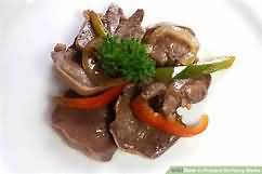 Kidney, ox, stewed
