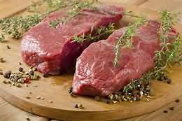 Lamb, chump steaks, raw, lean and fat