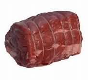 Lamb, leg, half knuckle, pot-roasted, lean and fat