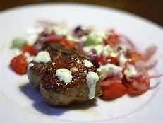 Lamb, loin chops, microwaved, lean