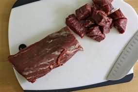 Lamb, loin joint, roasted, lean and fat