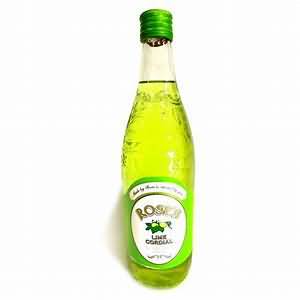 Lime juice cordial, diluted