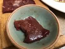 Liver, calf, raw