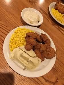 Liver, chicken, fried in corn oil