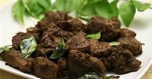 Liver, lamb, fried in corn oil